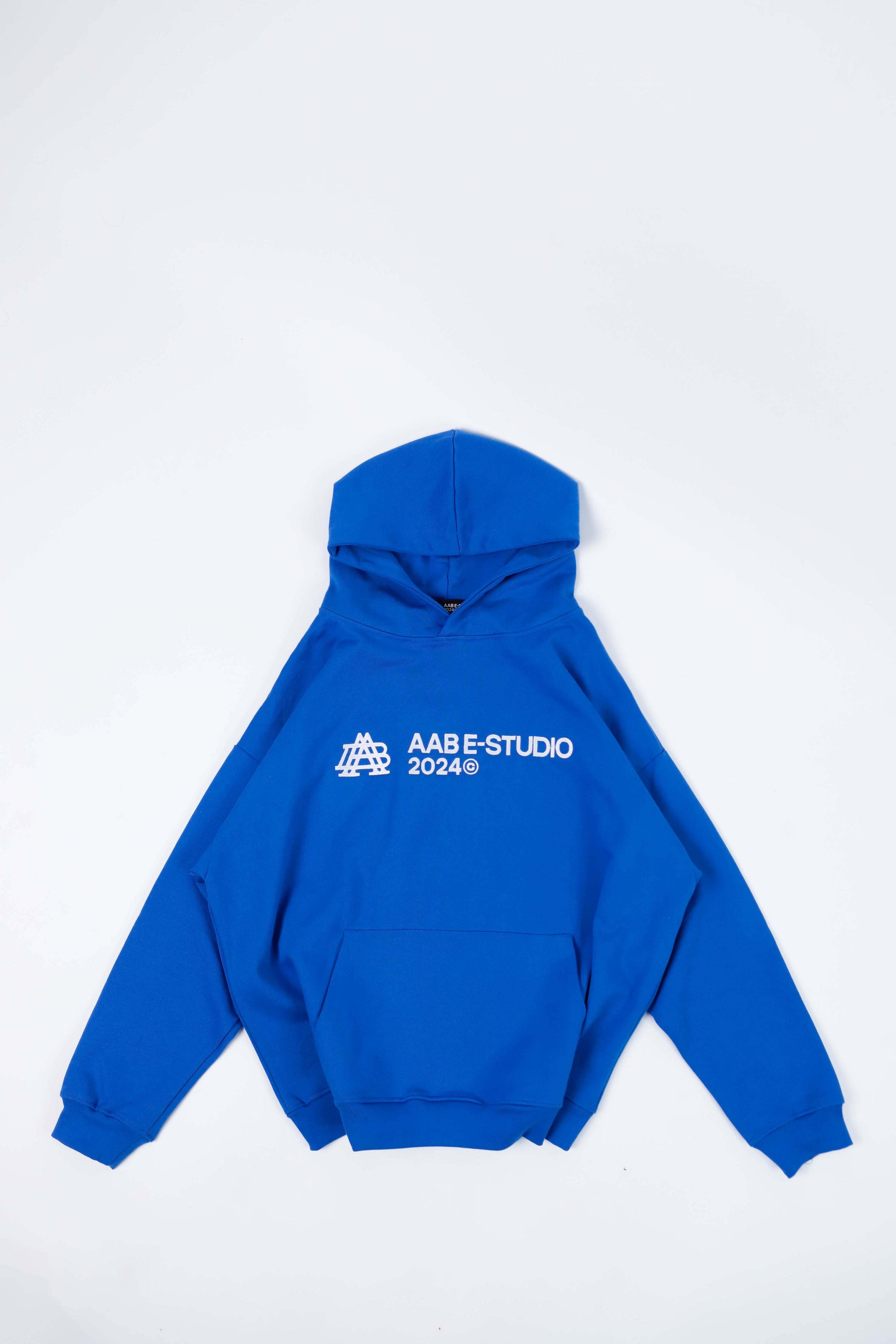"A-TEMPORAL" ROYAL BLUE HOODIE