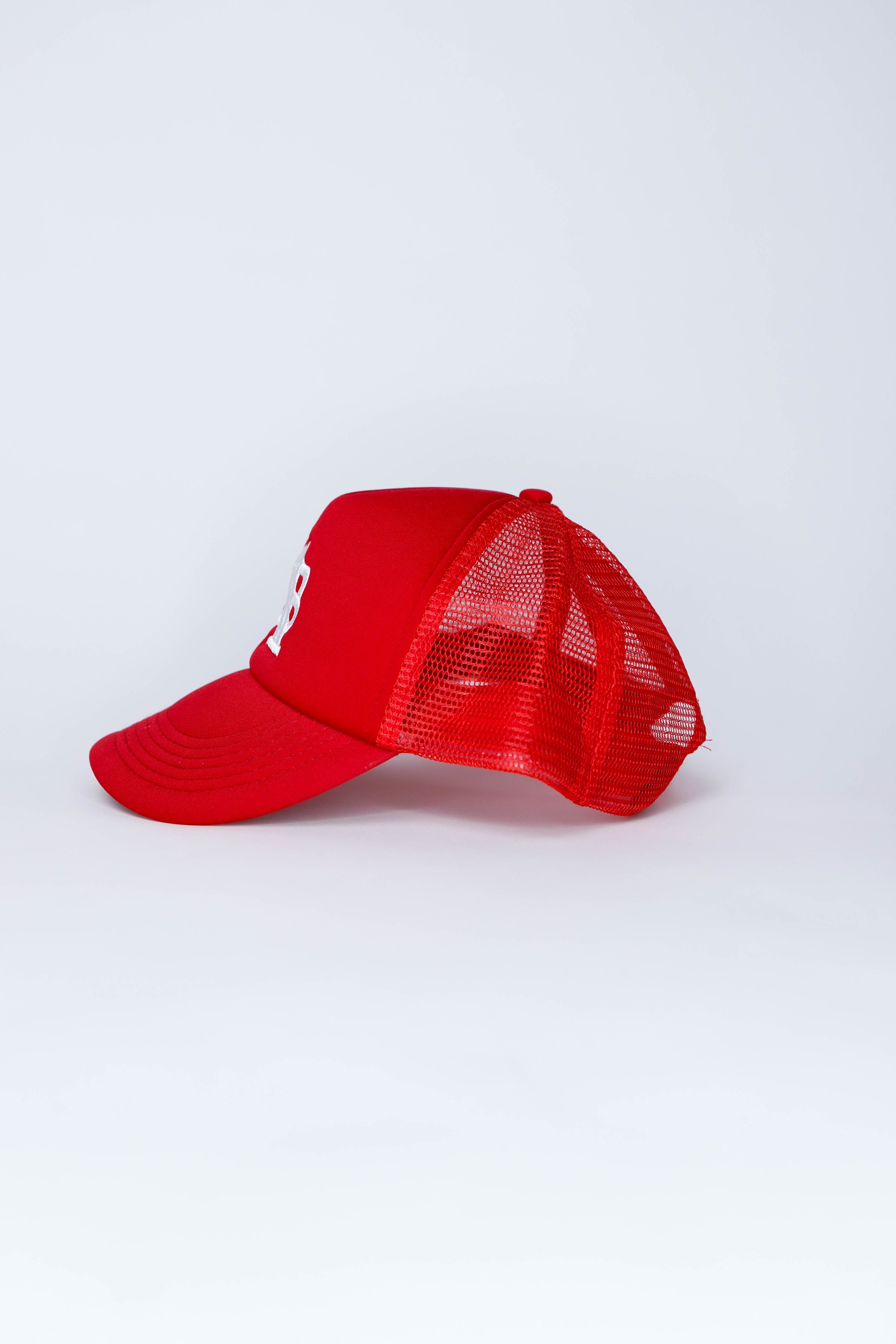 AAB TRUCKER RED WORKING HAT